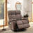 Lira Dual OKIN Motor Power Lift Massage Recliner Chair-2144838184