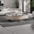 Light luxury oval marble coffee table-110567439