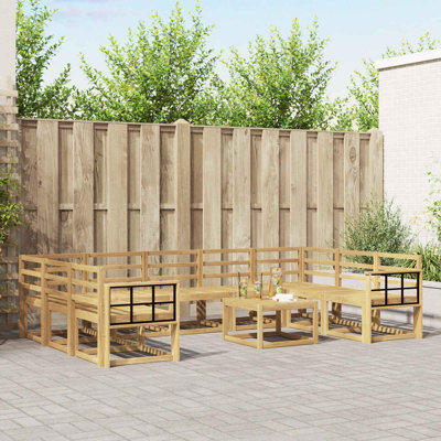  Outdoor Sofa Set 10 pcs