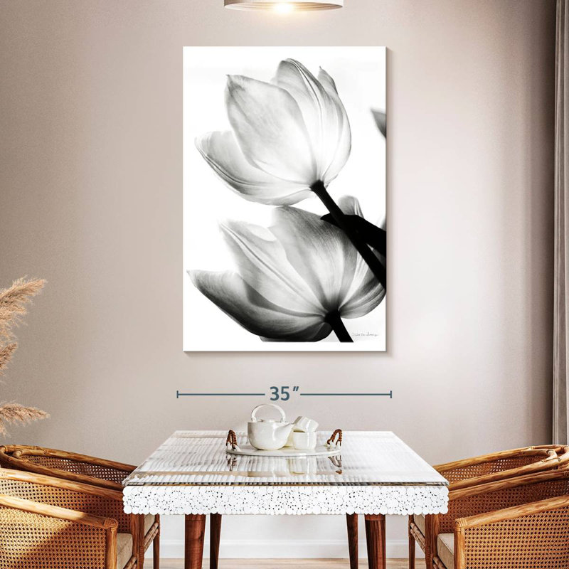 Harnek Translucent Tulips III, 51" H x 34" W