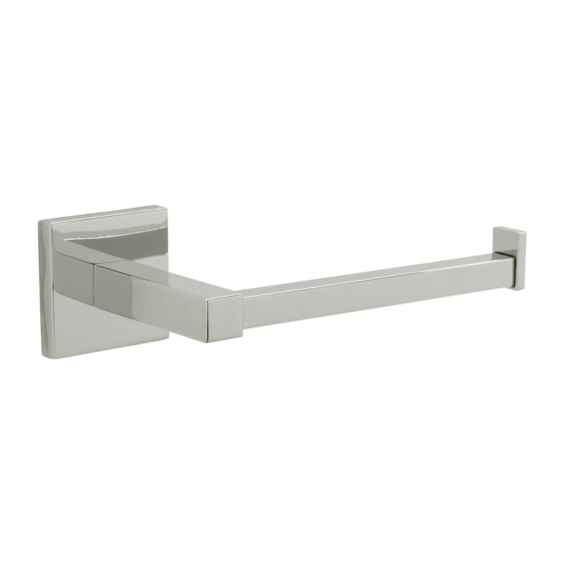 Porte-papier hygiénique Skylight - nickel poli 7-5 / 16 po x 2-3 / 16 po - Accessoire de salle de bain contemporain