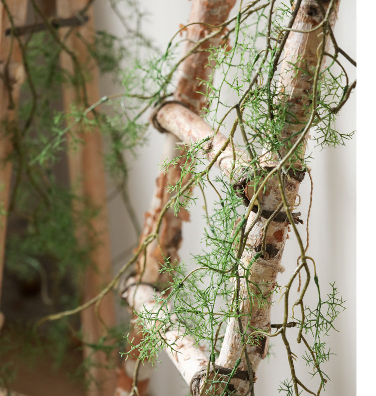 55,11 po Faux plante eucalyptus, 3