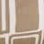 Beige / blanc géométrique sélectionné
