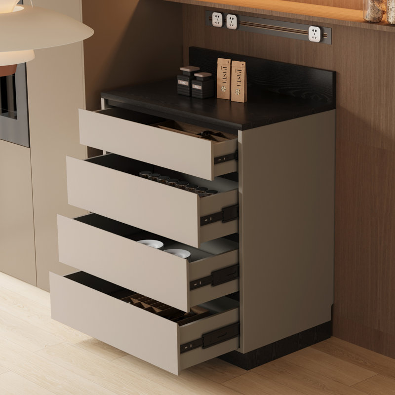 Commode autoportante à 4 tiroirs