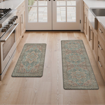 Tapis de cuisine imperméable anti-fatigue anti-dérapant
