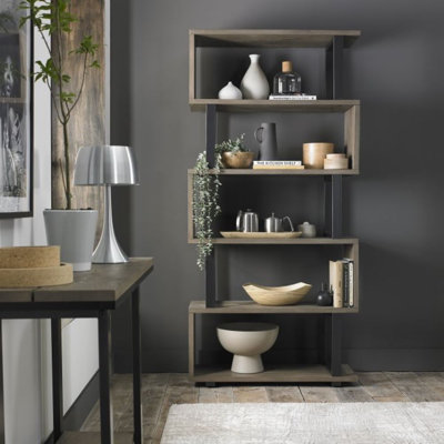 Nabaa Stylish Wooden Room Divider With Open Shelving For Modern Spaces by 17 Stories
