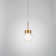 Double Bubble 1 - Light Single Globe LED Pendant