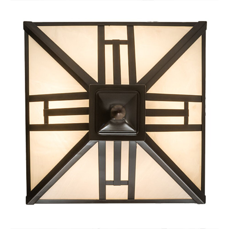 Taren Glass Semi Flush Mount