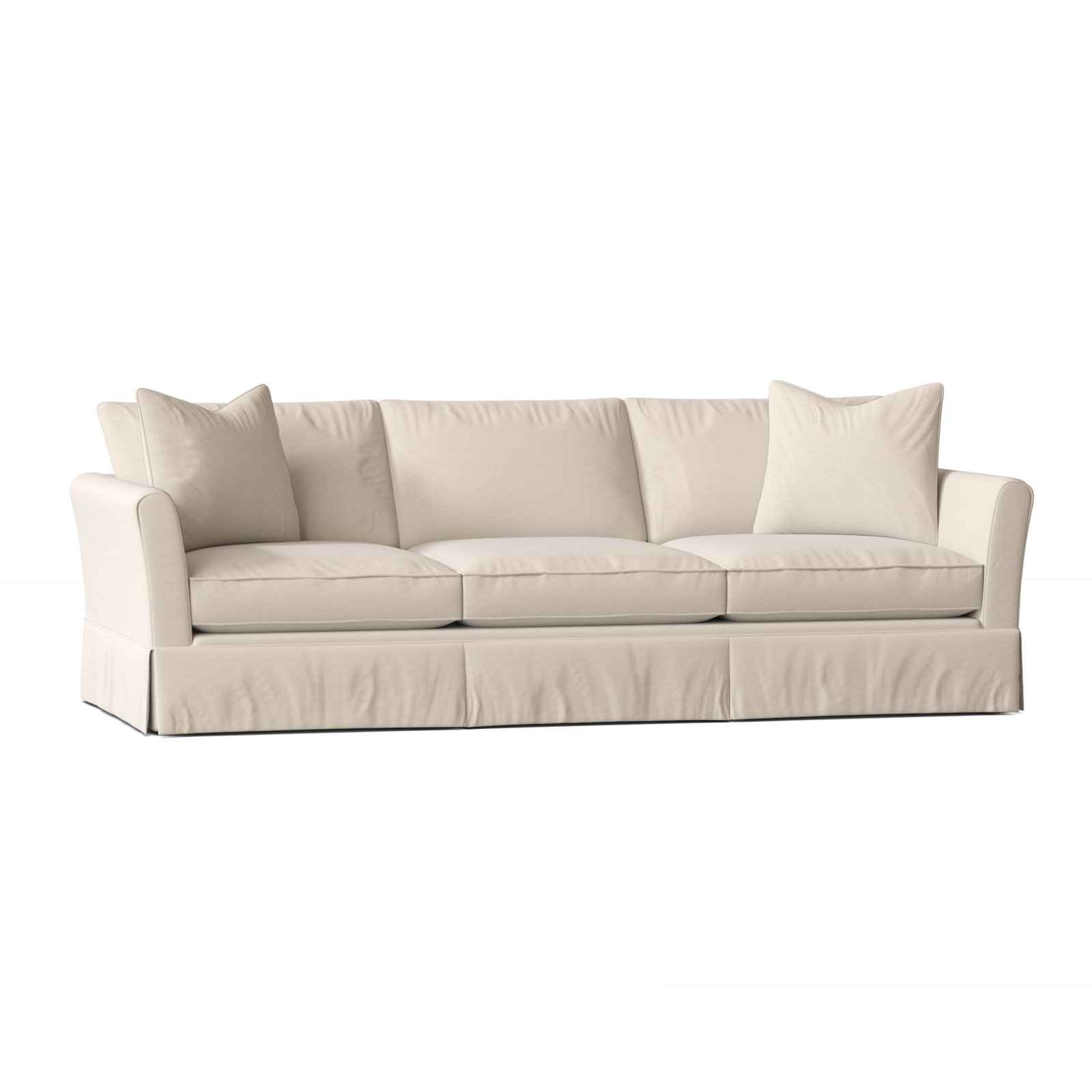 Shelby 82'' Upholstered Sofa, Bayou Natural Canvas