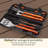 Cuisinart 13 Piece Wooden Grill Tool Set