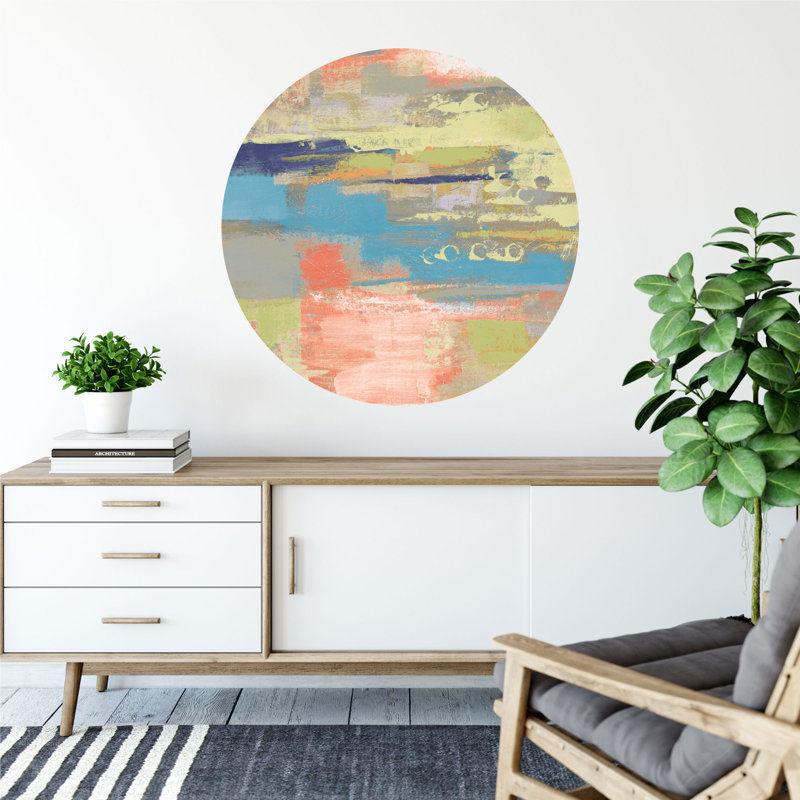Abstract Non-Wall Damaging Wall Decal