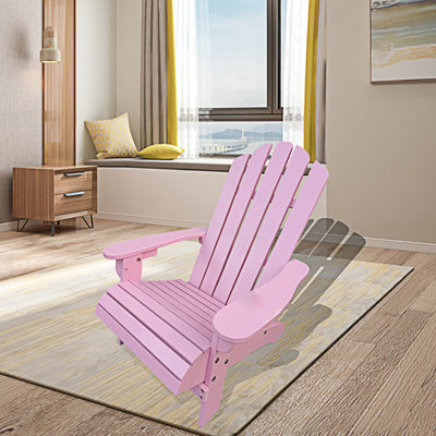 pink plastic outdoor chairs