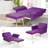 Siemon Velvet Accent Chair with Ottoman-950267055