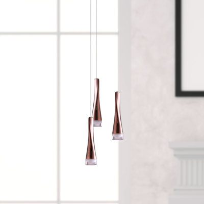 Mcarthur 3 - Light LED Cluster Pendant