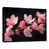 Toile avec cadre flottant noir