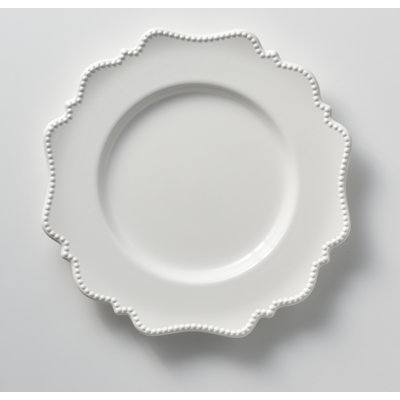 Red Vanilla Pinpoint 11" Dinner Plate