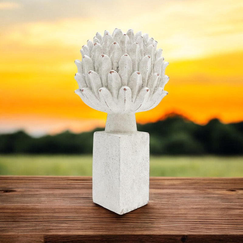 Elegant Orion Plant & Flower Sculpture – Perfect Centerpiece for Dining, Living Room, or Workspace Décor