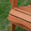 Chaise Adirondack pliante en bois massif pour l'extérieur Philbrick-1004122330