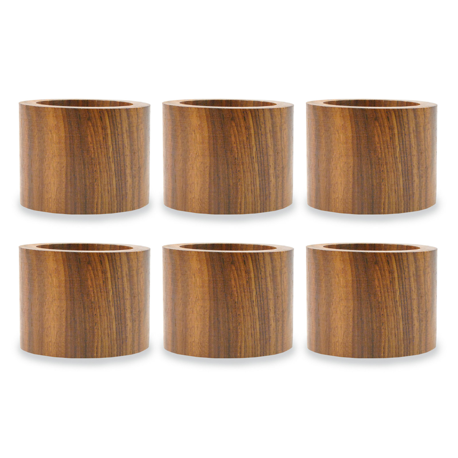 Wood Band Napkin Ring, Honey