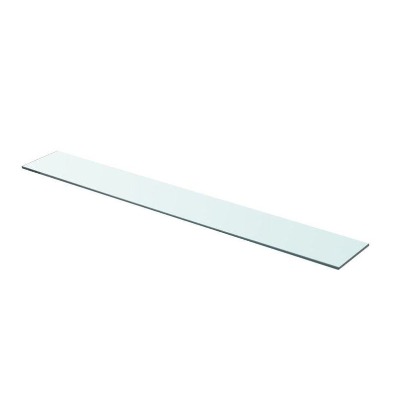 Dorles Glass Shelf Panel, 0.31" H x 35.4" W x 4.7" D