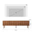 Meuble télé Mid-Century moderne, entièrement assemblé-1277915152-1277915159