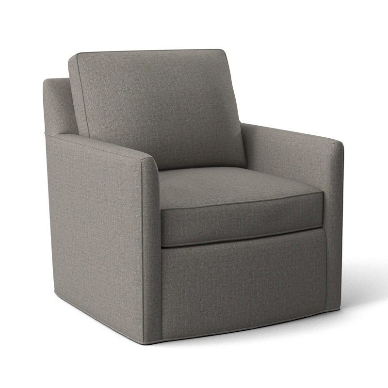Bateman Armchair, Silver Polyester 71608L81