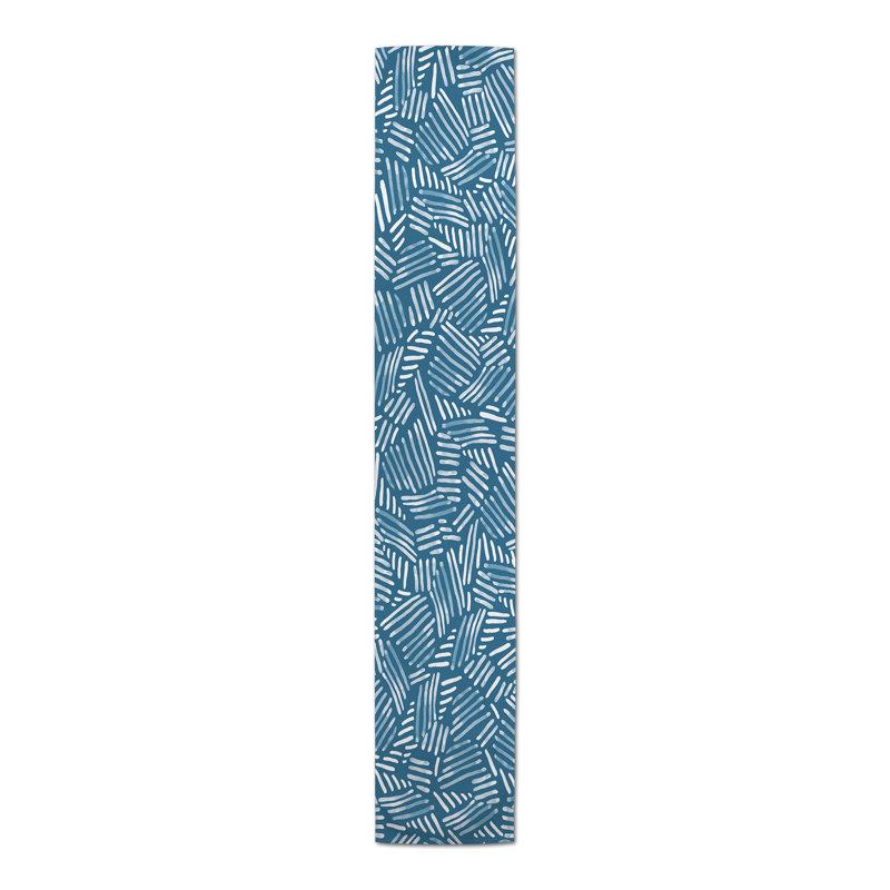 Abstract Table Runner, 72" x 16"
