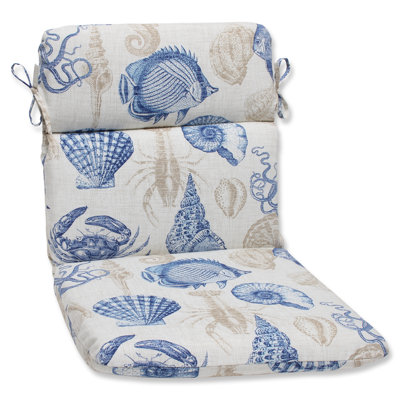 Coussin de chaise de salon intérieur/extérieur Ealy