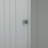 Grey Bathroom Cabinet - Triangle Corner Style Adjustable Shelf For A Neat Space Fashionable Chic Feature