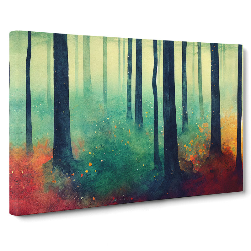 Forest in Colour Vol.3 - Wrapped Canvas, 35cm H x 50cm W x 3cm D