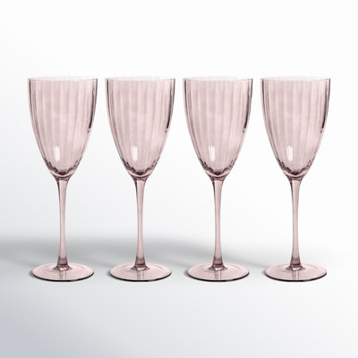 Boulder Ribbed White Wine Glass