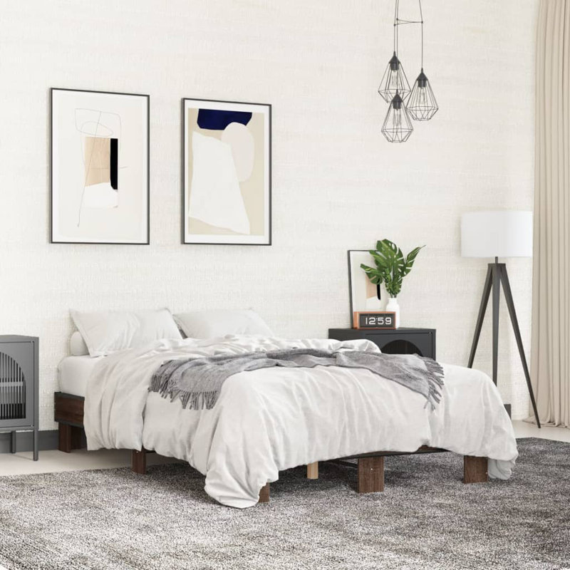 Jerad Bed, Sonoma Oak, Small Double (4')