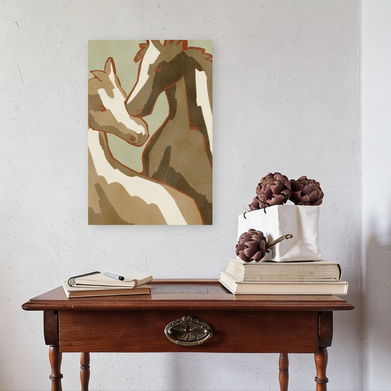Art mural cheval