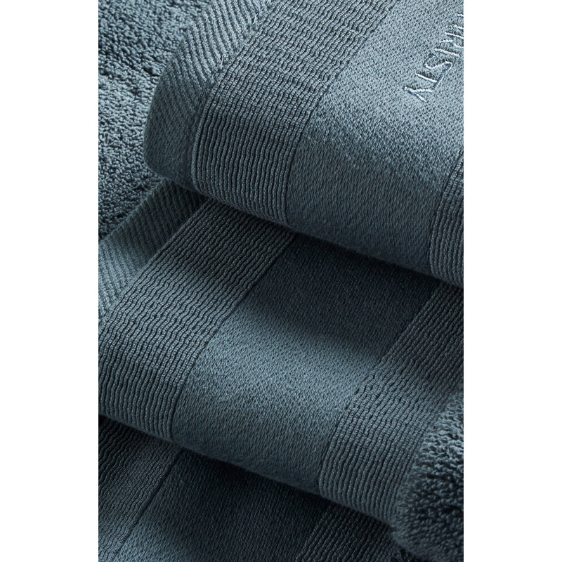 Signature Bath Towel, Slate Blue