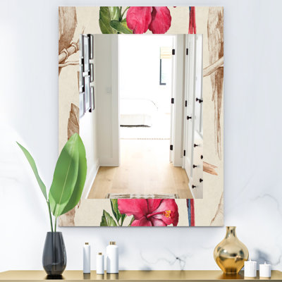 Miroir mural bohémien et éclectique Bloom 37
