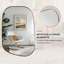 Huldrik Asymmetrical Irregular Bathroom Vanity Mirror | Stainless Steel Frame-608158782-621250411