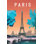 «Paris France» par Omar Escalante, impression sur toile tendue