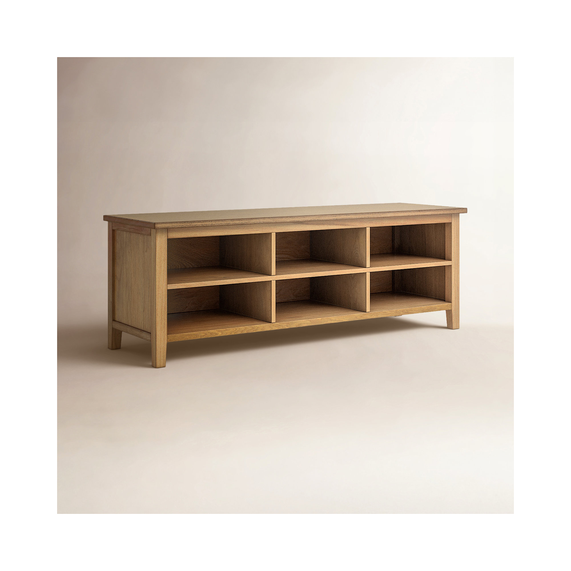 Arrisson Wide Bookcase, Oak
