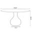 Mid-Century Modern Farmhouse Round Sintered Stone Pedestal Otelia For 4/6/8/10-486253492-486253493