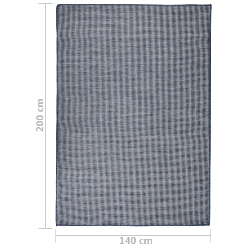 Parry Solid Colour Hand Woven Area Rug, Rectangle 140 x 200cm
