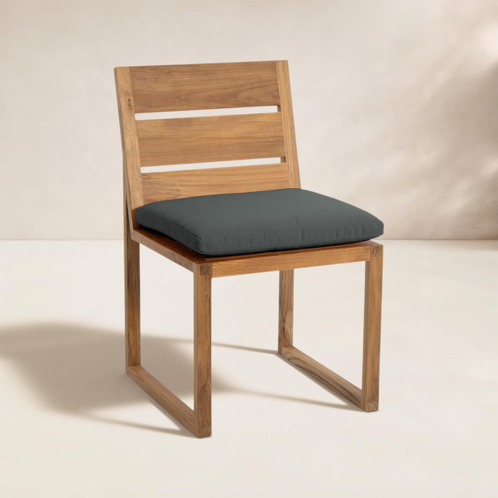 Uvita Sunbrella® Patio Side Chair, Coal