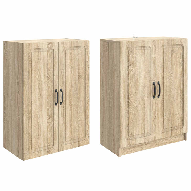 4 -Door 2 Storage Cabinet, Sonoma Oak