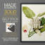 «Magnolia Flowers II», reproduction encadrée - bois massif-1984009720-1984009722