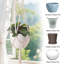Paquet de 6 cintres pour plantes d'intérieur en coton tissé à la main Boho-133256118