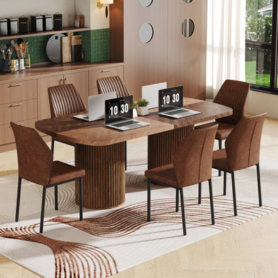 Ensemble de table de salle à manger 78,7 po
