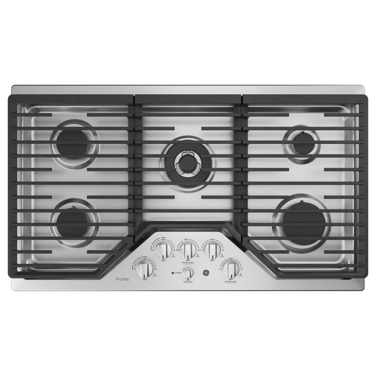 36" Gas Cooktop with 5 Burners