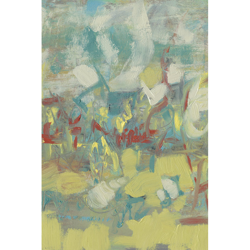 Graffiti Abstract I by Jennifer Goldberger - Wrapped Canvas Art Prints, 76cm H x 51cm W