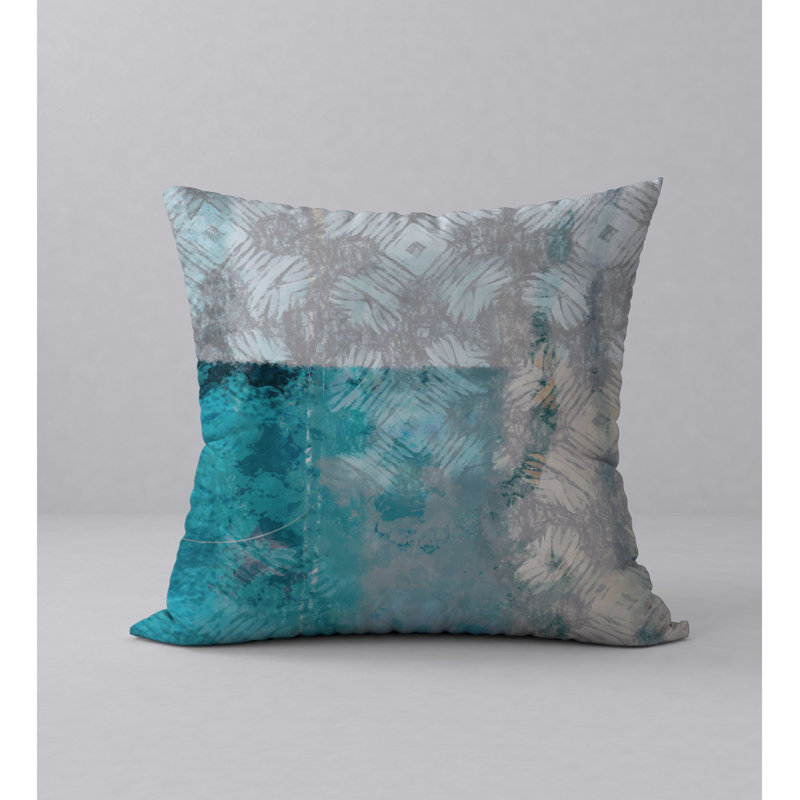Housse de coussin carrée en fossette swell, 20 po x 20 po