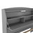 Costanzo 3 Drawers Standard Bed with Bookcase Lighted Headboard and Trundle-1827292302-1827292297