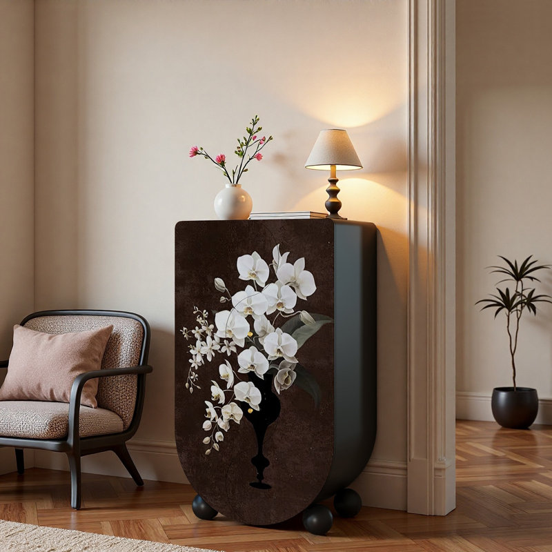 Armoire de rangement légère de luxe à la française
